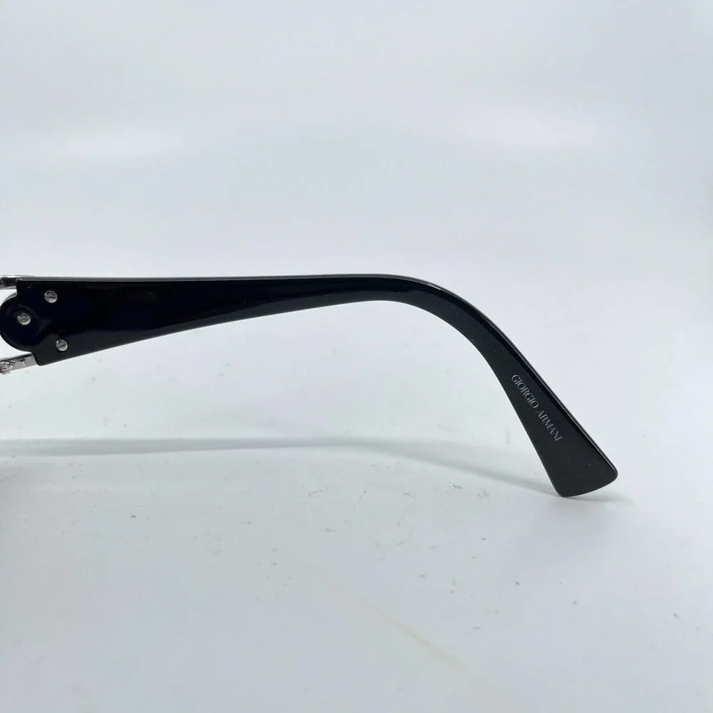 Giorgio Armani GA 654/s D28BN Square Black‎ Sunglasses 57-17-130 7140
